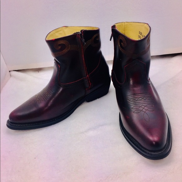 Saddle Tramp Other - Saddle Tramp Cordovan Leather Cowboy Western Boots